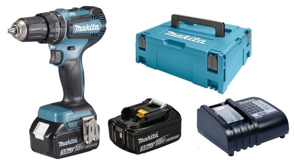 Aku příklepová vrtačka Makita LXT DHP485SFJ