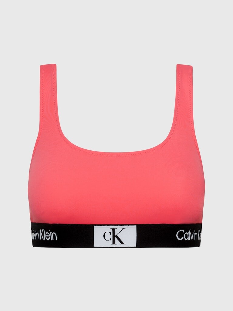 Calvin Klein BRALETTE-RP Horní díl plavek XL KW0KW02354TBK