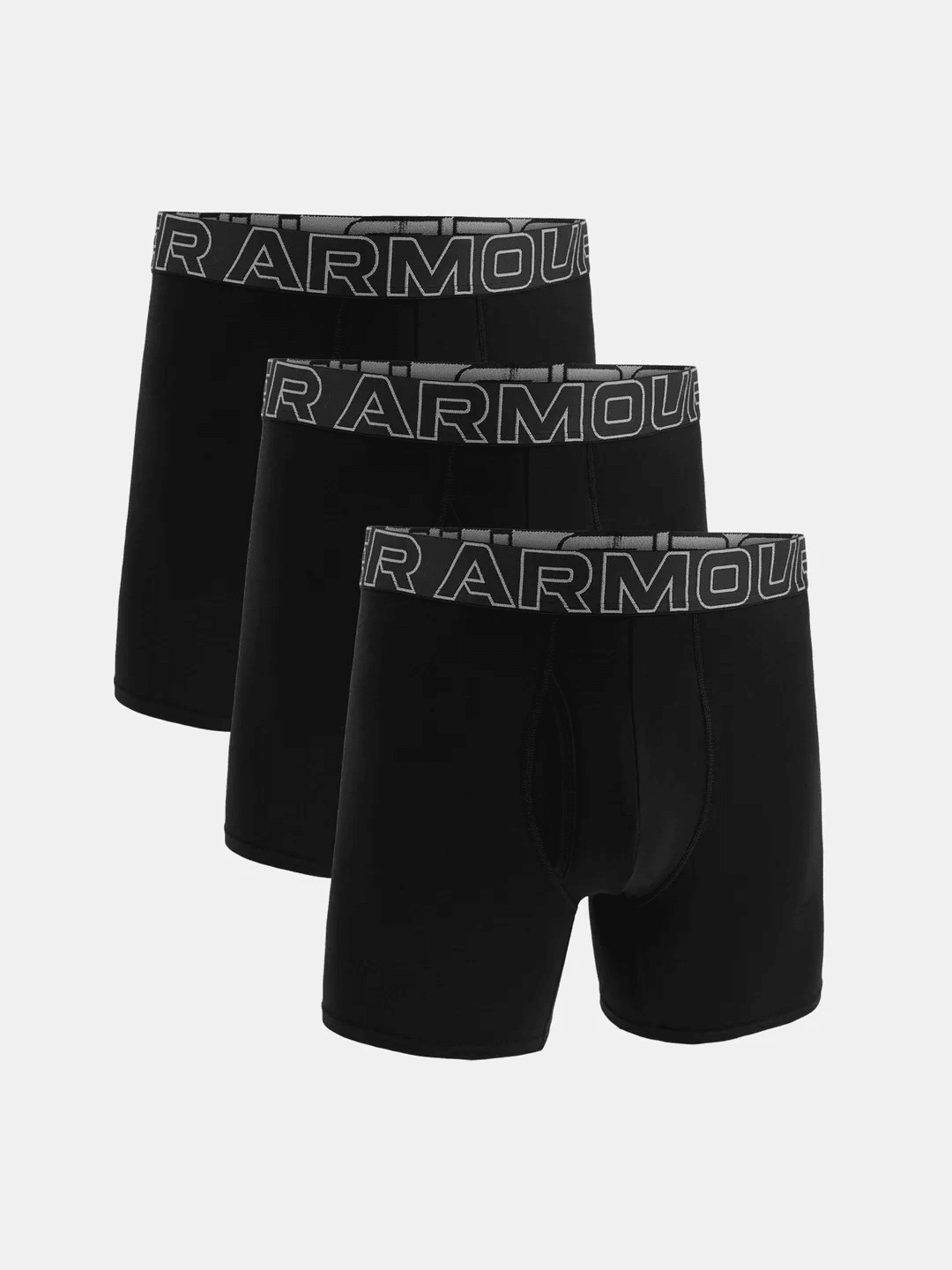 Under Armour Pánské boxerky 3ksUA Perf Cotton 6in XXXL 1383889-001