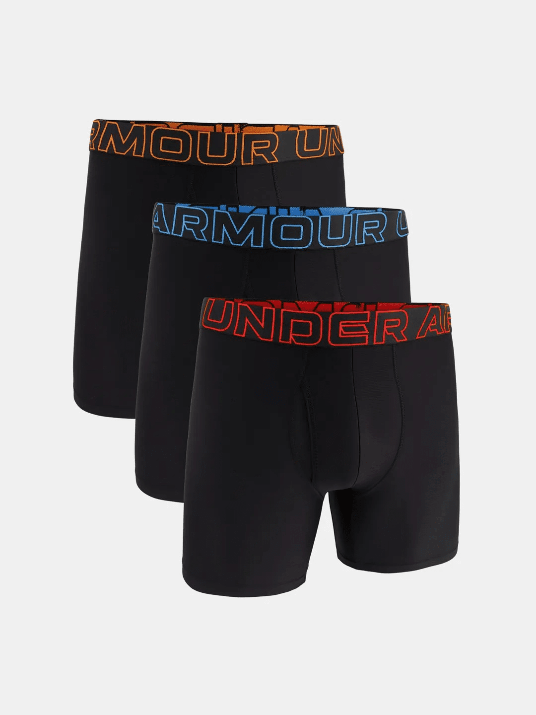 Under Armour Pánské boxerky 3ksUA Perf Tech 6in XXXL 1383878-002
