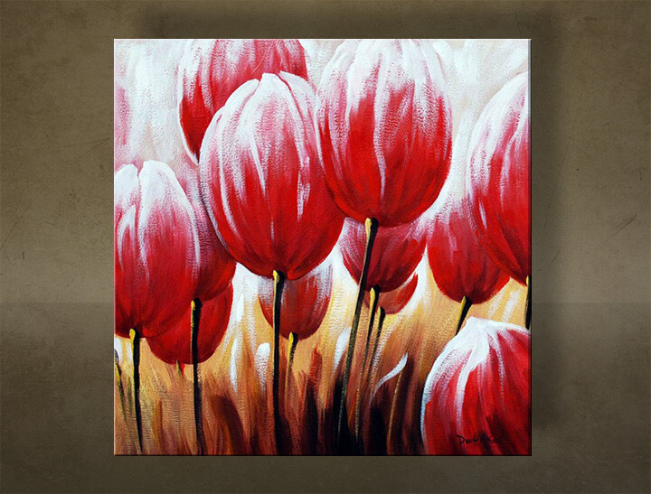 Ručně malovaný obraz KVĚTINY 1 kus NU0013E1 | different sizes