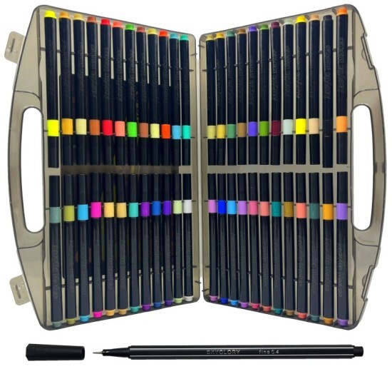 pkstar.cz Akrylové štětcové fixy - 48 ks - PK54-37