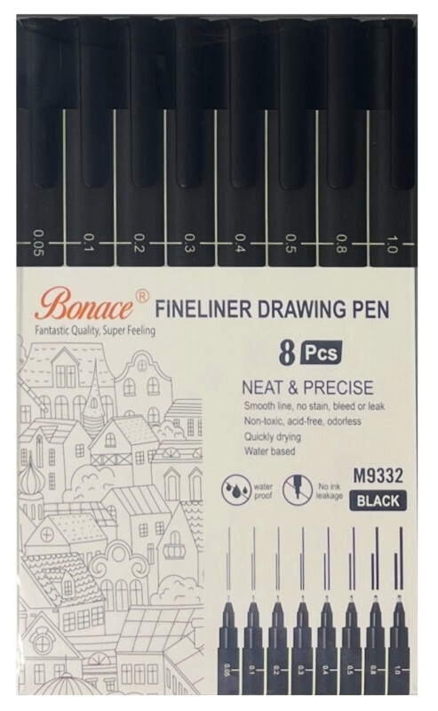 pkstar.cz Fineliner - 8 ks - PK5-95