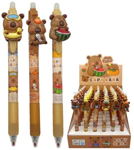 pkstar.cz Gumovací pero Capybara - PK33-6