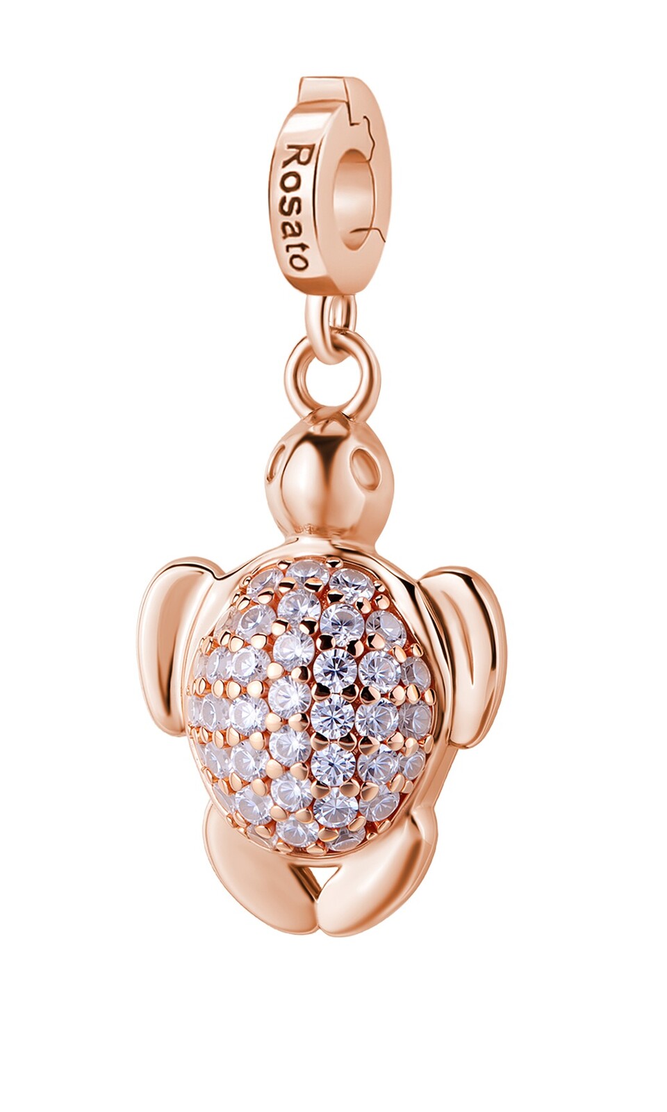 Rosato Slušivý pozlacený přívěsek Mořská želvička Storie RZ255