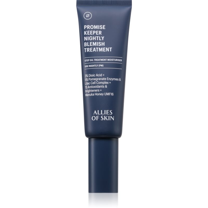 Allies of Skin Promise Keeper Nightly Blemish Treatment noční péče pro problematickou pleť 48 ml