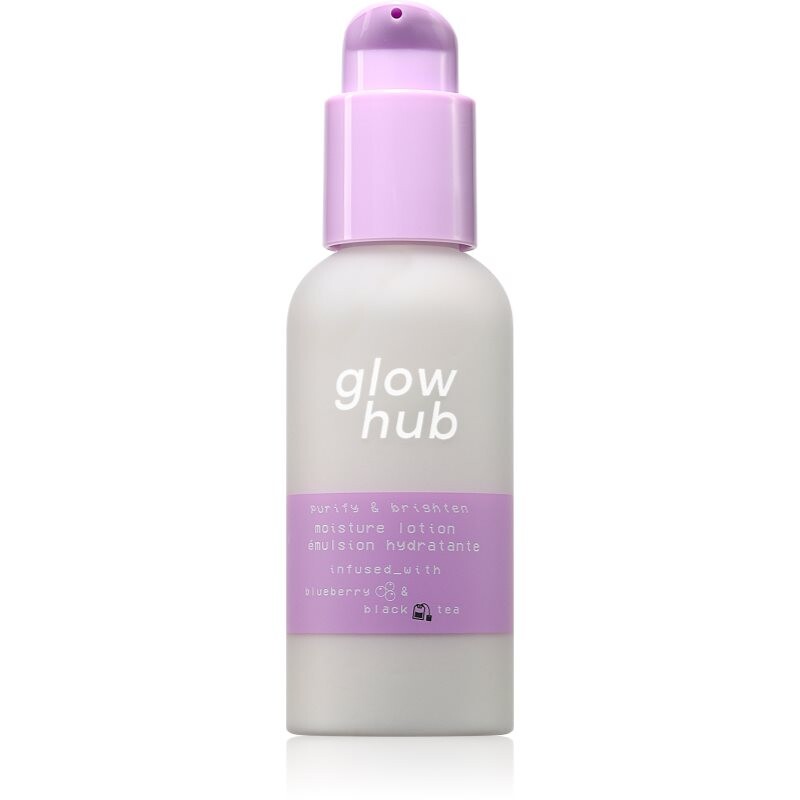Glow Hub Purify & Brighten hydratační a rozjasňující pleťový krém 95 ml