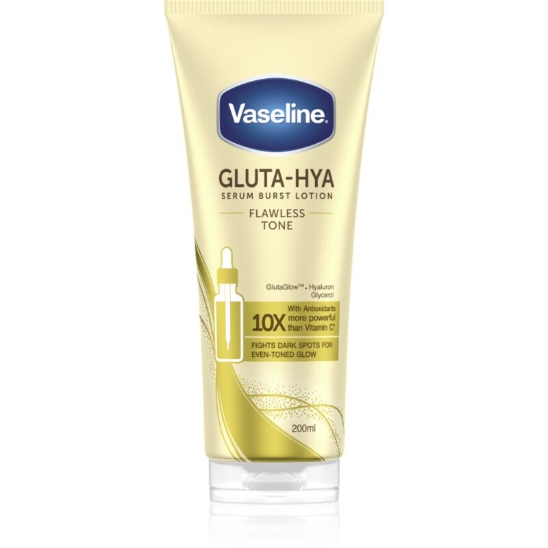 Vaseline Gluta-Hya Flawless Tone tělové sérum pro rozjasnění pleti 200 ml