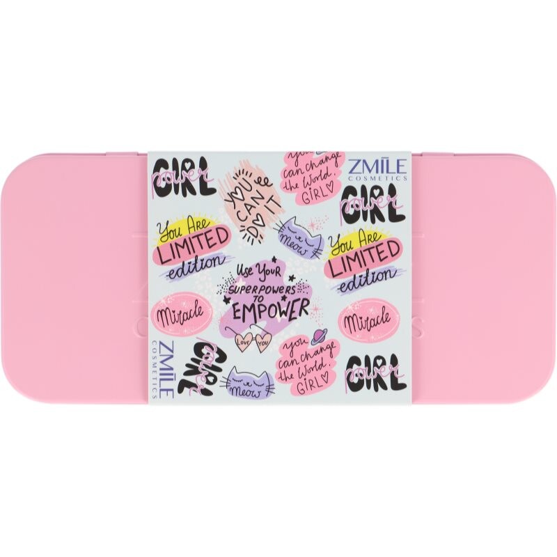 ZMILE COSMETICS Beauty Set Magical Metal Pencil Box make-up sada