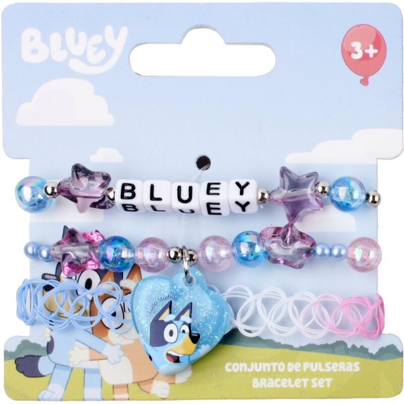 Disney Bluey Bracelet Set náramek pro děti 3y+ 3 ks