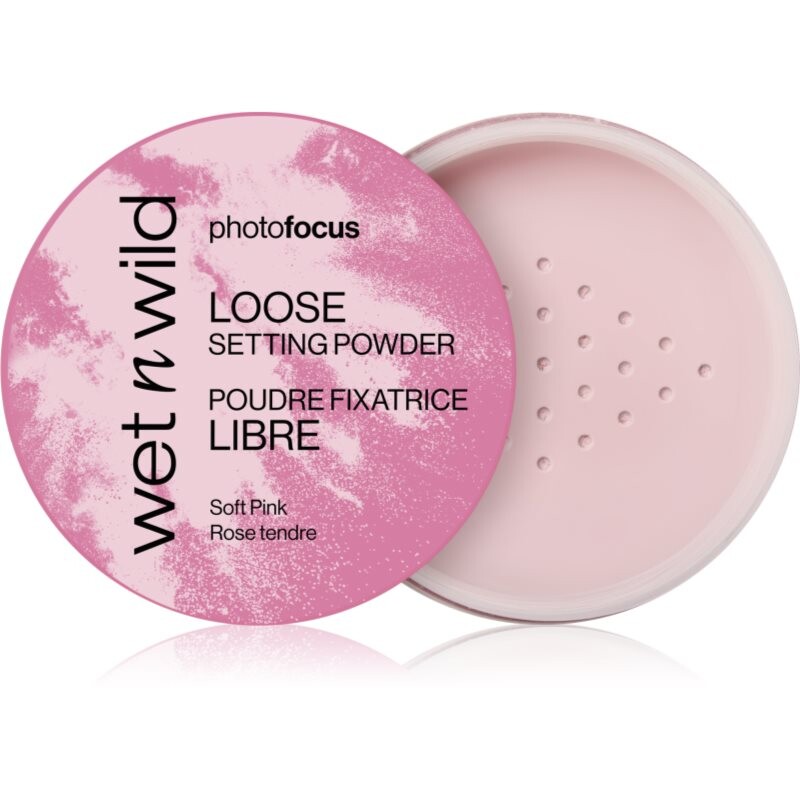 Wet n Wild PhotoFocus sypký pudr odstín Soft Pink 20 g