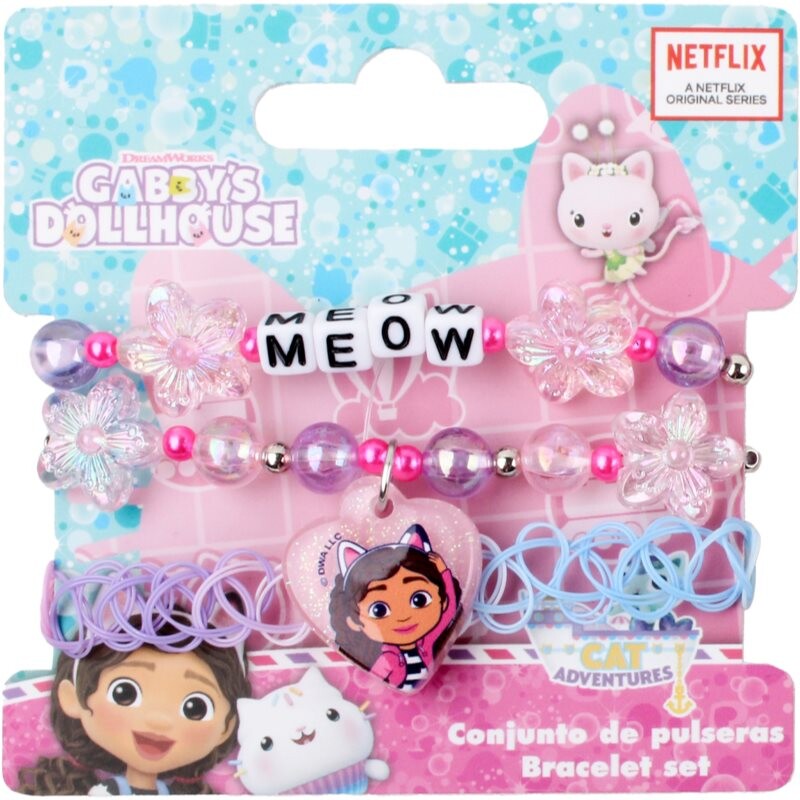 Gabby's Dollhouse Bracelet Set náramek pro děti 3 ks