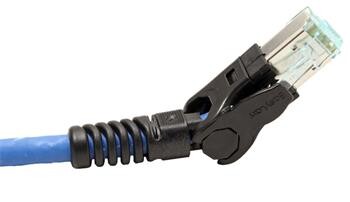 VarioBoot S/FTP patchkabel kat. 6a, modrý, 2m