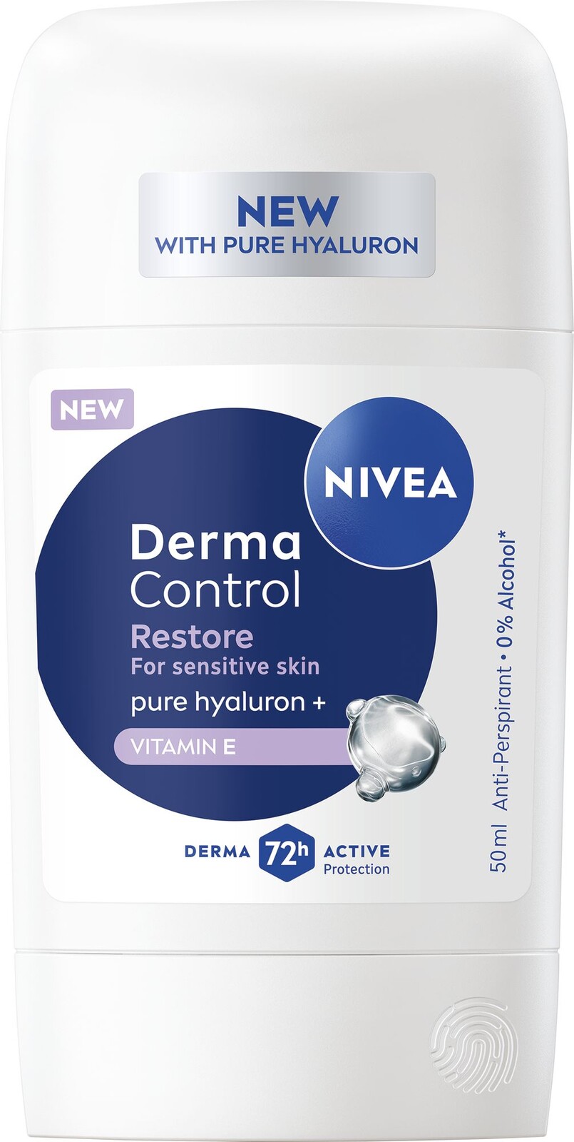 Nivea Tuhý antiperspirant Derma Control Restore (Antiperspirant) 50 ml