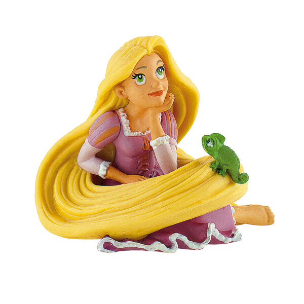 Bullyland - Princezna Rapunzel a chameleon (Na vlásku)