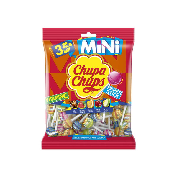 Chupa Chups Mini Best of bag vit.C 210g