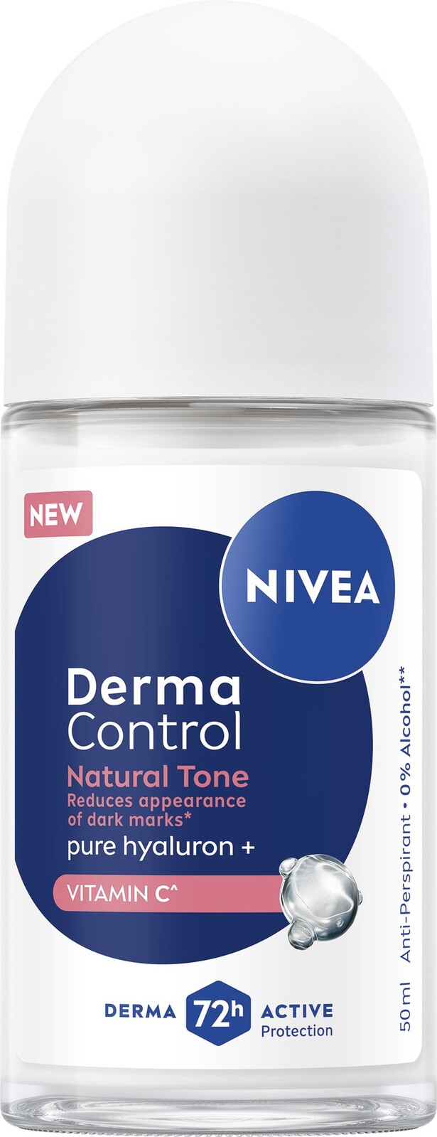 Nivea Kuličkový antiperspirant Derma Control Natural Tone (Antiperspirant) 50 ml