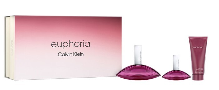 Calvin Klein Euphoria - EDP 100 ml + EDP 30 ml + tělové mléko 100 ml