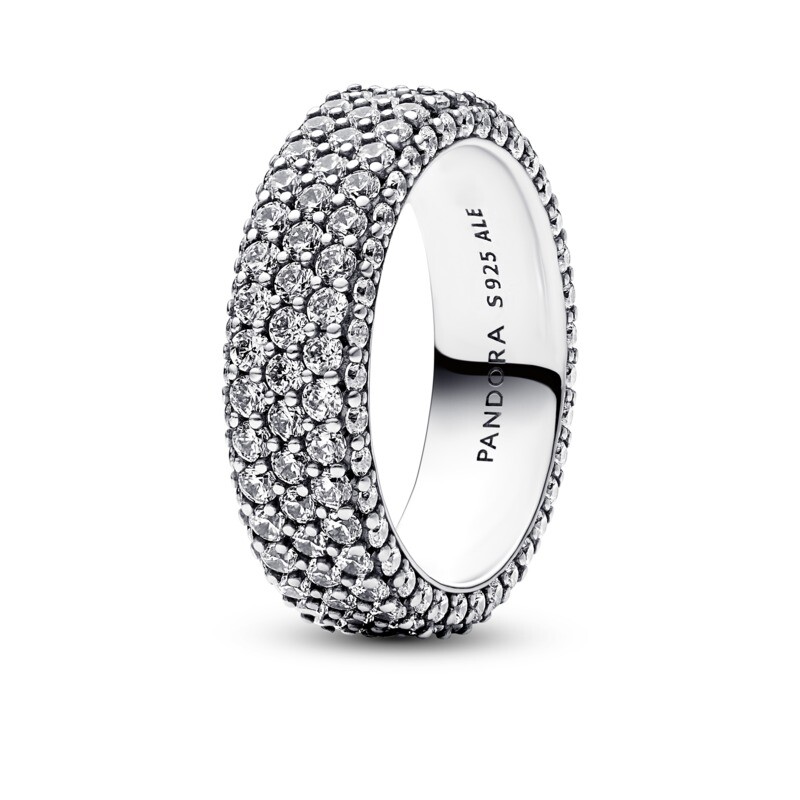 Pandora Nadčasový pavé prsten Timeless 192634C01 50 mm