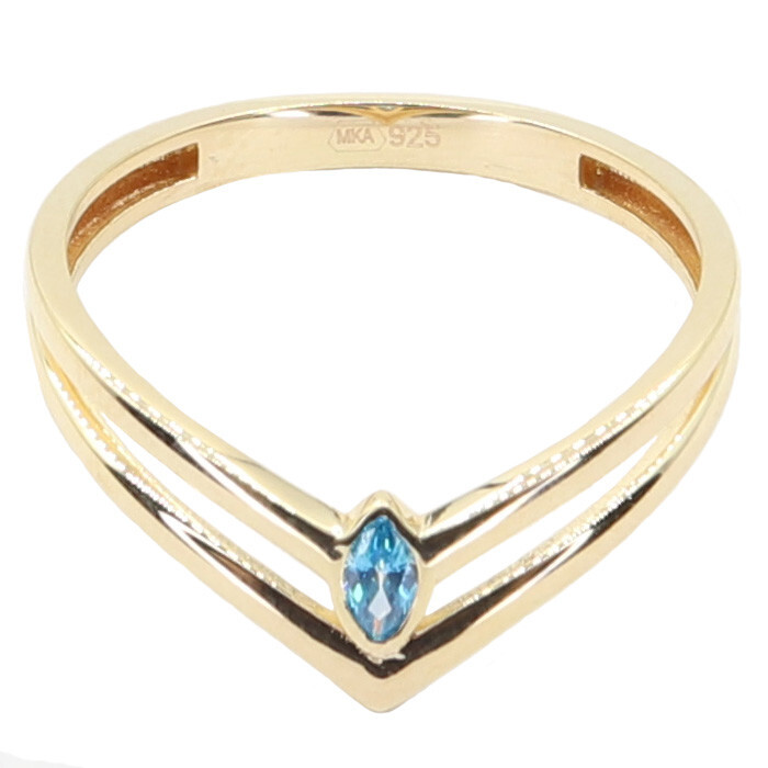 Zlatý prsten Y349BL