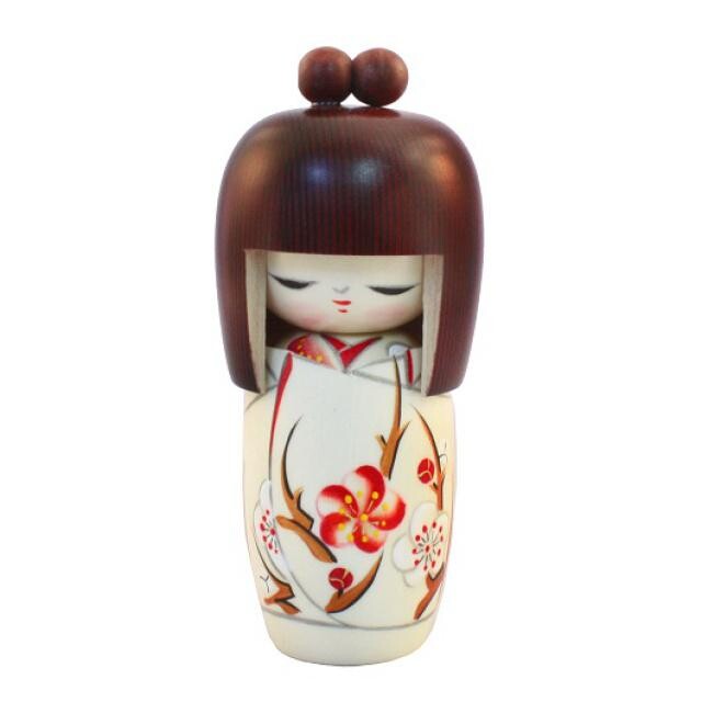 Japonská panenka Kokeshi Harunoyume 15,5 cm