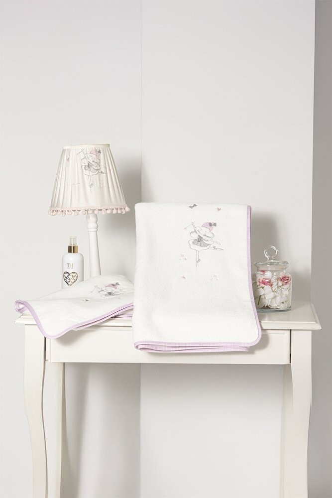 Soft Cotton Osuška a ručník MISS BALLERINA v dárkovém balení