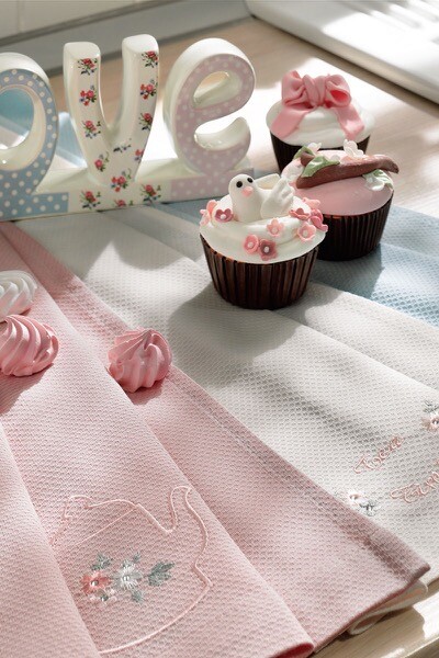 Soft Cotton Kuchyňské utěrky TEA TIME