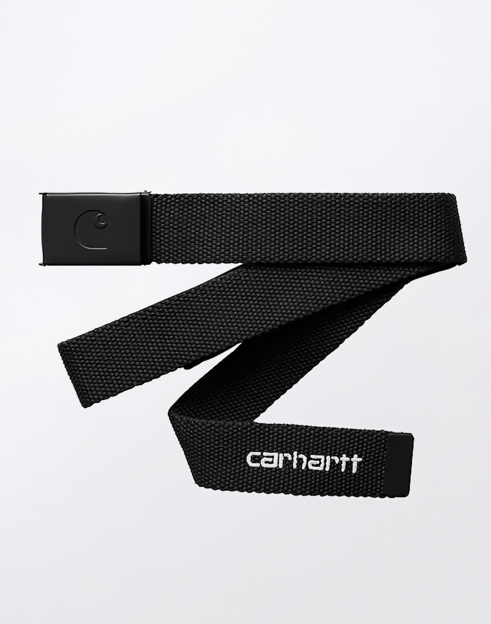 Carhartt WIP C-Logo Belt Tonal Black/White