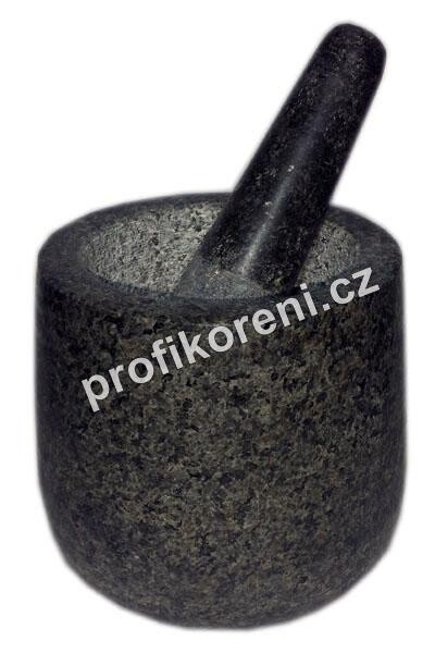 Jade temple - Hmoždíř kamenný s paličkou 11,5 cm - drobné poškození