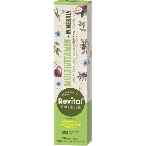 Revital Botanicals Multivitamin+minerály eff.20