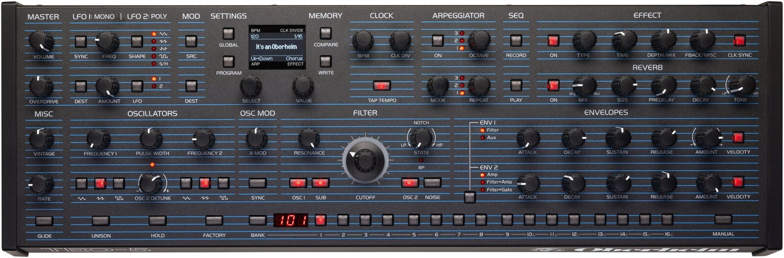 Oberheim TEO-5 Desktop Module