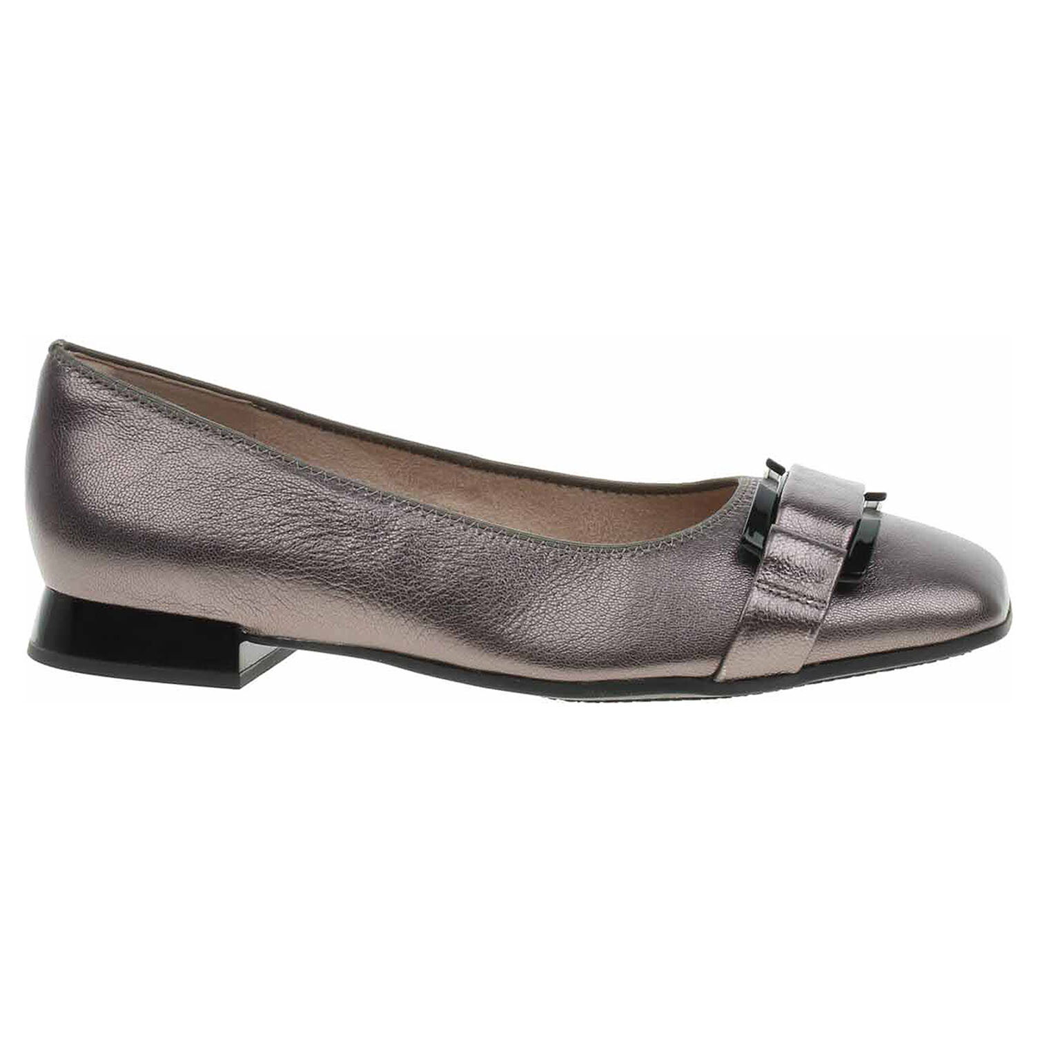 Ecco Dámské baleriny Caprice 9-22101-45 dk grey metall 23301209