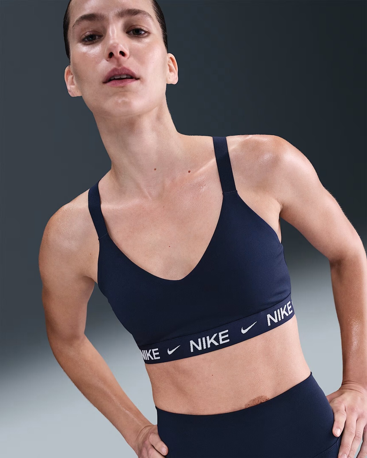 Nike Women Dri-FIT Indy Medium Support Bra S