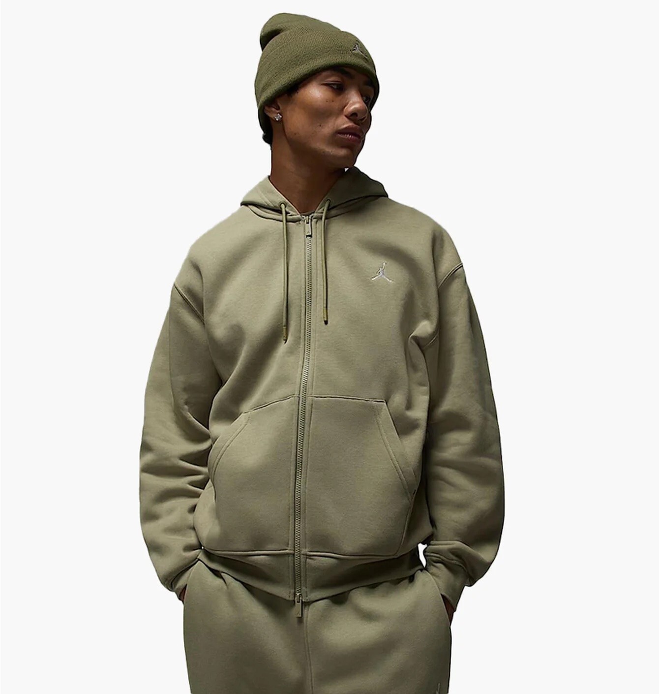 Jordan Men Brooklyn Fleece Full-Zip Hoodie XXL