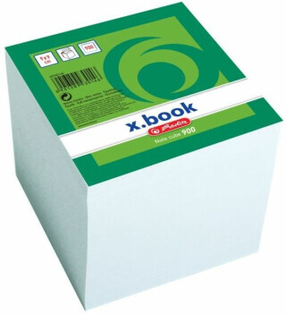 Notes kostka x.book bílý