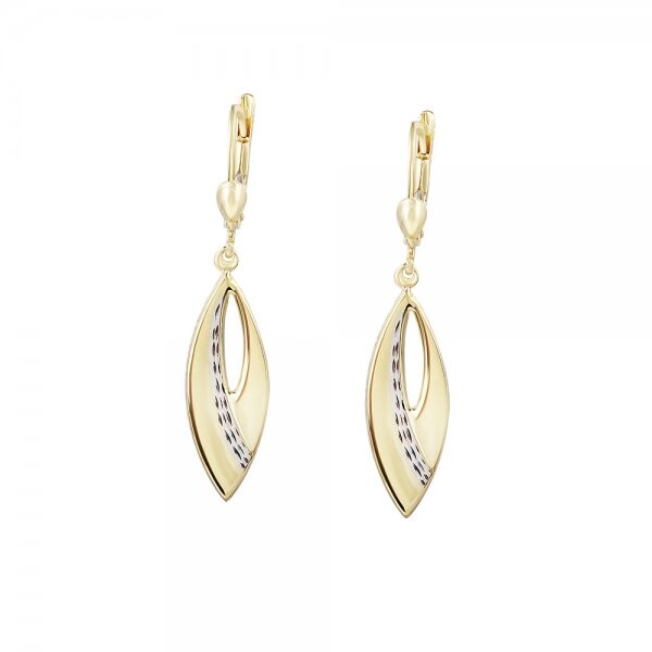 Náušnice bez kamenů 231-087-001011 2.40g