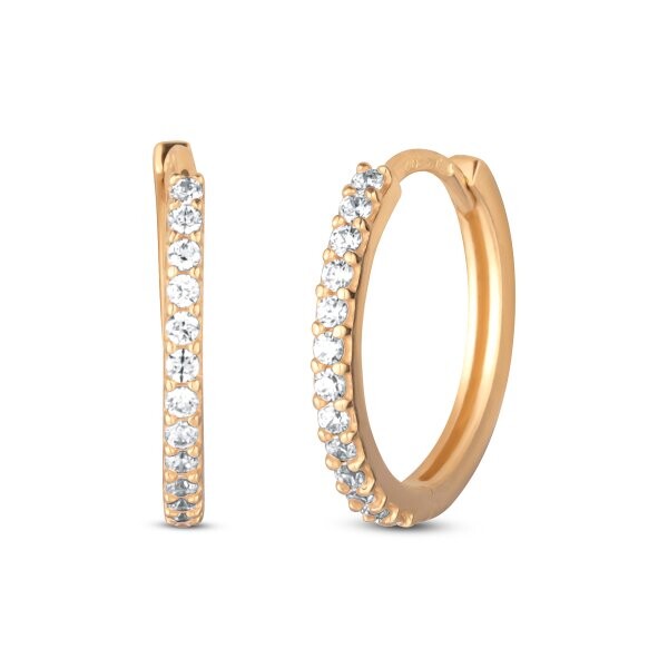 Náušnice se syntetickými kameny 236-087-001367 1.75g