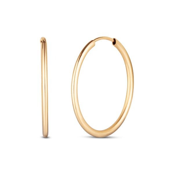 Náušnice kreole 232-087-002259 0.45g