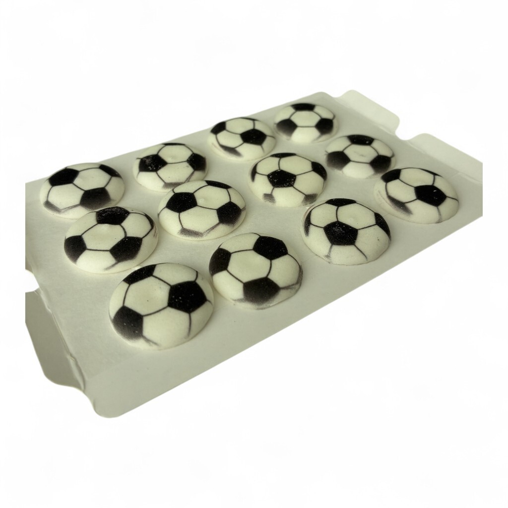 Hospodyňkám.cz Cukrová kolečka Fotbalový míč 12ks