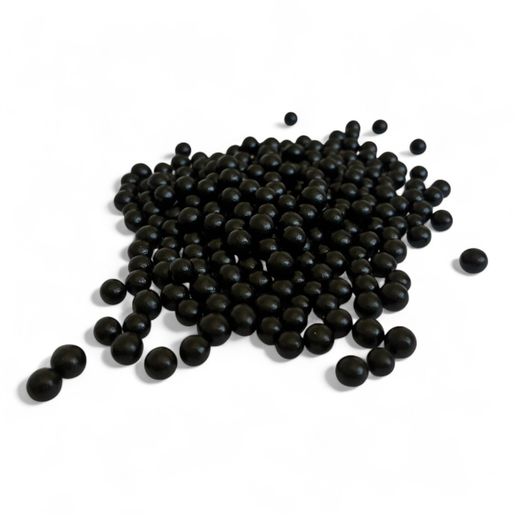 Hospodyňkám.cz Cukrové perličky perleťově černé 40g