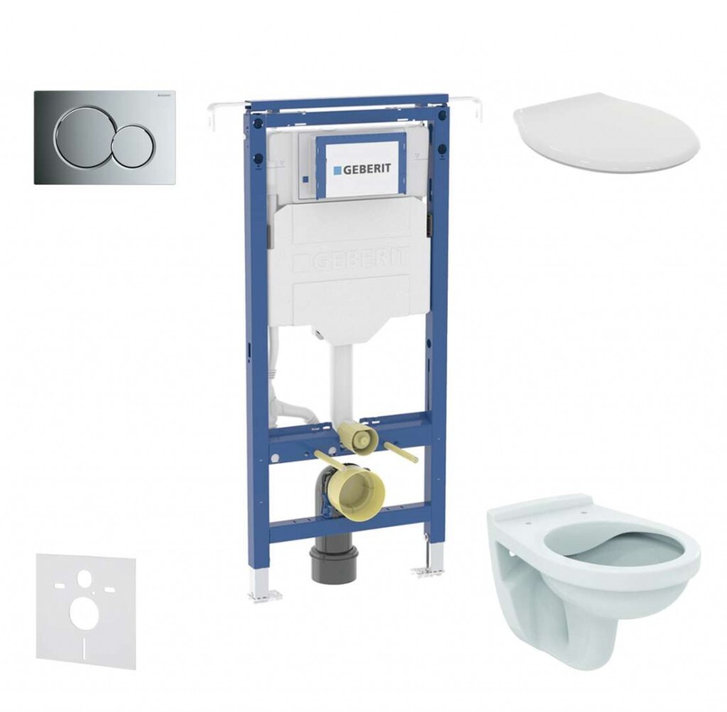 Geberit Duofix s tlačítkem Sigma01 SANI11CD1107