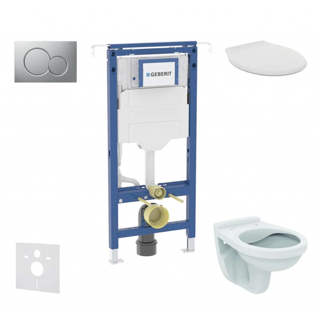 Geberit Duofix s tlačítkem Sigma01 SANI11CD2103