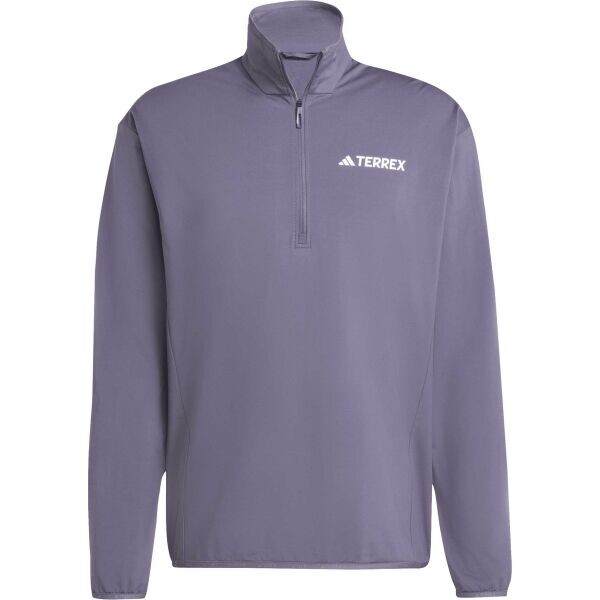 adidas MULTI TERREX CILMAWARM HZ T FL M Pánská sportovní mikina, fialová, velikost XXL