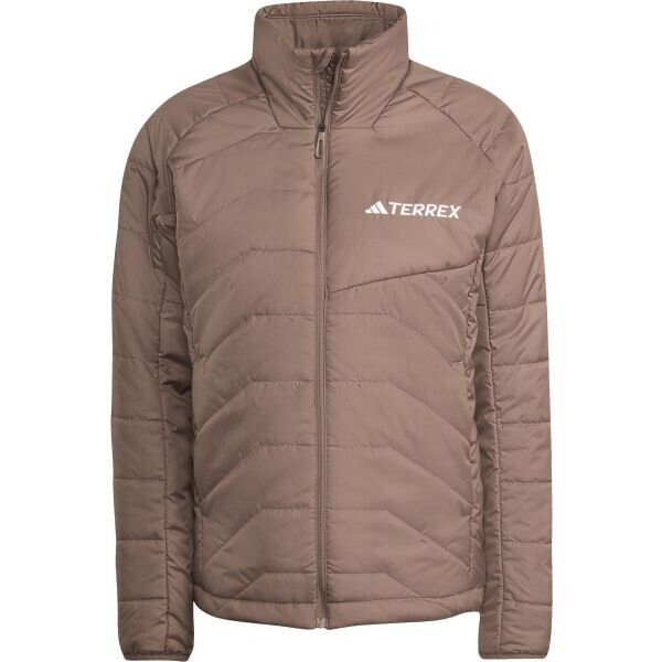 adidas TERREX MULTI SYNTHETIC INSULATED JACKET W Dámská outdoor bunda, hnědá, velikost