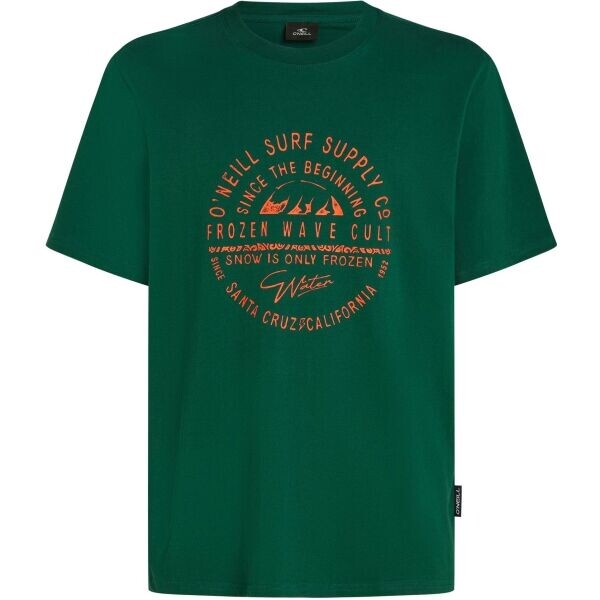 O'Neill MUIR Pánské tričko, tmavě zelená, velikost