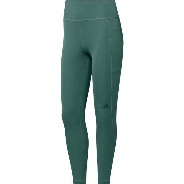 adidas OWN THE RUN 7/8 Dámské sportovní legíny, tmavě zelená, velikost
