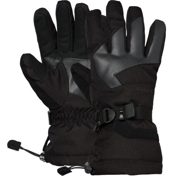 Willard JURIN Pánské lyžařské rukavice, černá, velikost
