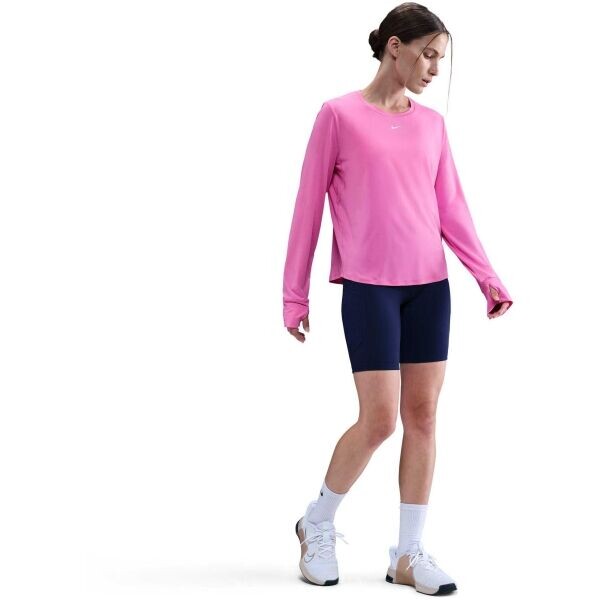 Nike ONE CLASSIC Dámské triko, růžová, velikost