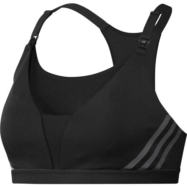 adidas POWERIMPACT LUXE MEDIUM-SUPPORT MATERNITY Dámská sportovní podprsenka, černá, velikost
