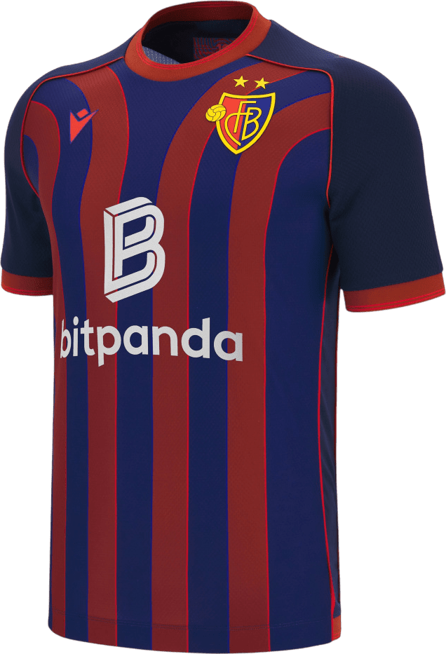 Dres Macron Macron FC Basel Home Jersey 2025/26
